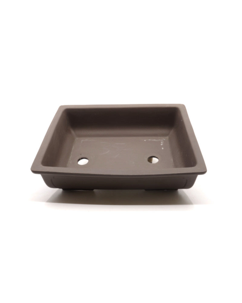 Pot à bonsaï rectangulaire non émaillé 26 cm