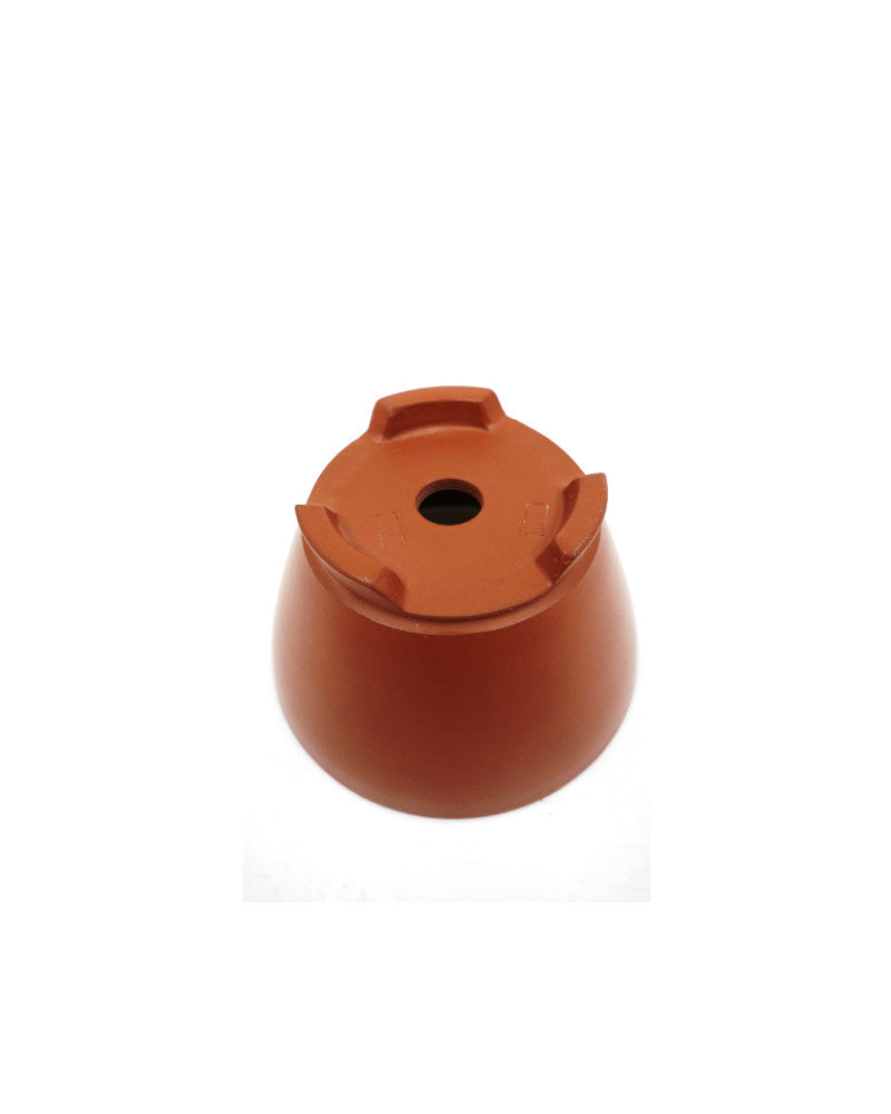 Pot à bonsaï Shohin Yixing non émaillé rond 9 cm