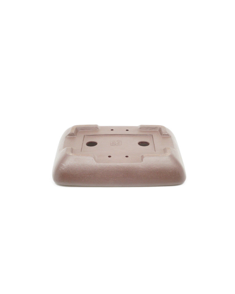 Pot à bonsaï Yixing non émaillé rectangulaire 16,5 cm