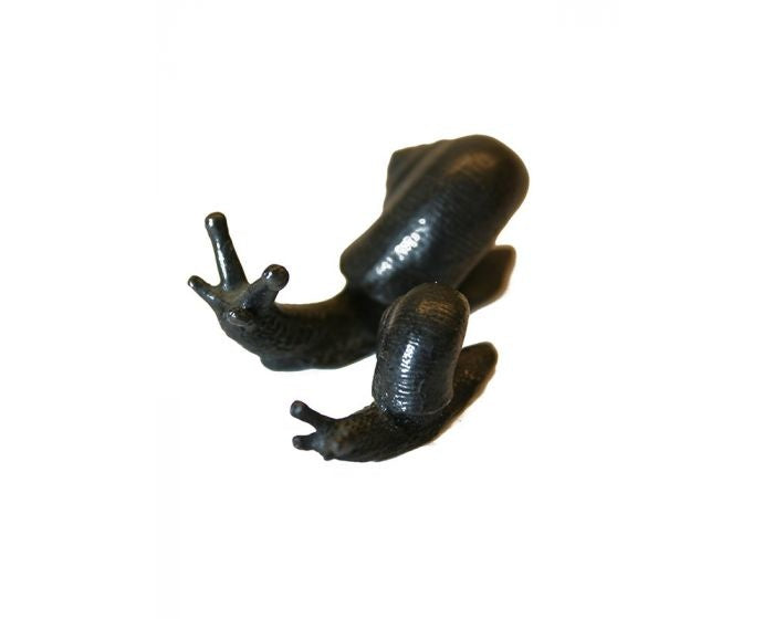 Bonsaï Tenpai / Escargot grand et petit ensemble (bronze)