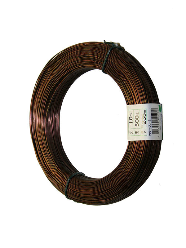 Fil d'aluminium pour bonsaï 500 grammes 1,0 mm