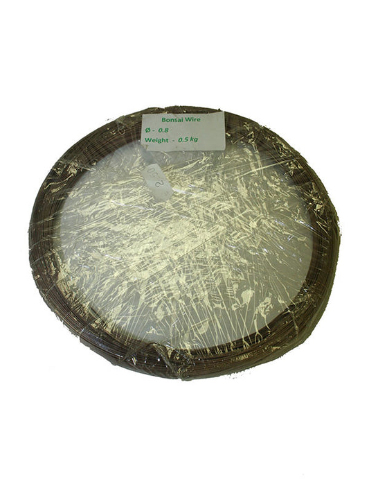 Fil de cuivre pour bonsaï 500 grammes 0,8 mm