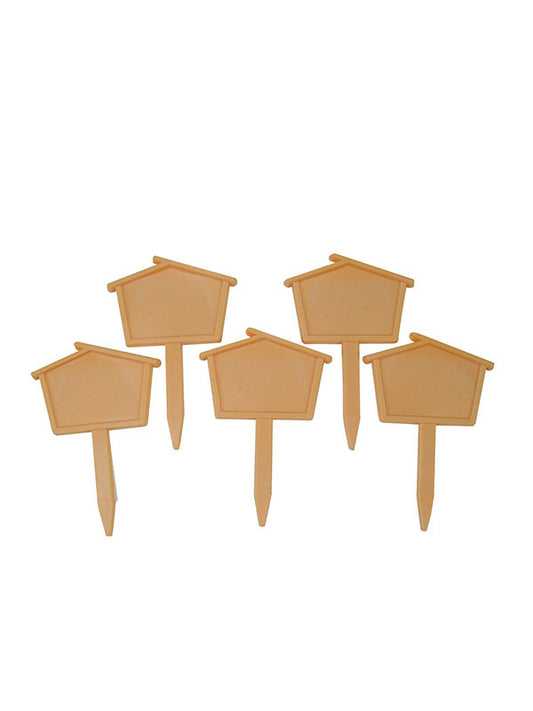 Plaque nominative pour bonsaï, grand format, 5 pièces