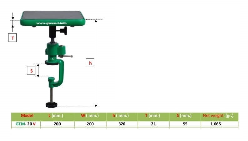 Green T Bonsai Table tournante MINI-V