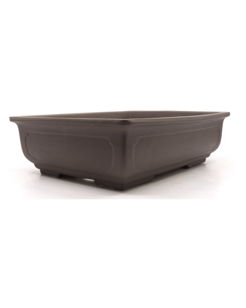 Bonsai pot ongeglazuurd rechthoek 31cm