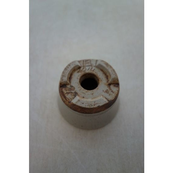 Pot à bonsaï Mame « René Lecocq » rond crème 5 cm