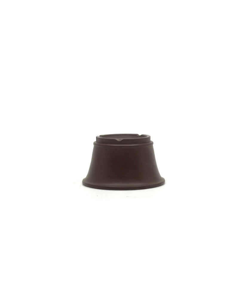 Pot Shohin Bonsai Yixing non émaillé rond 8 cm