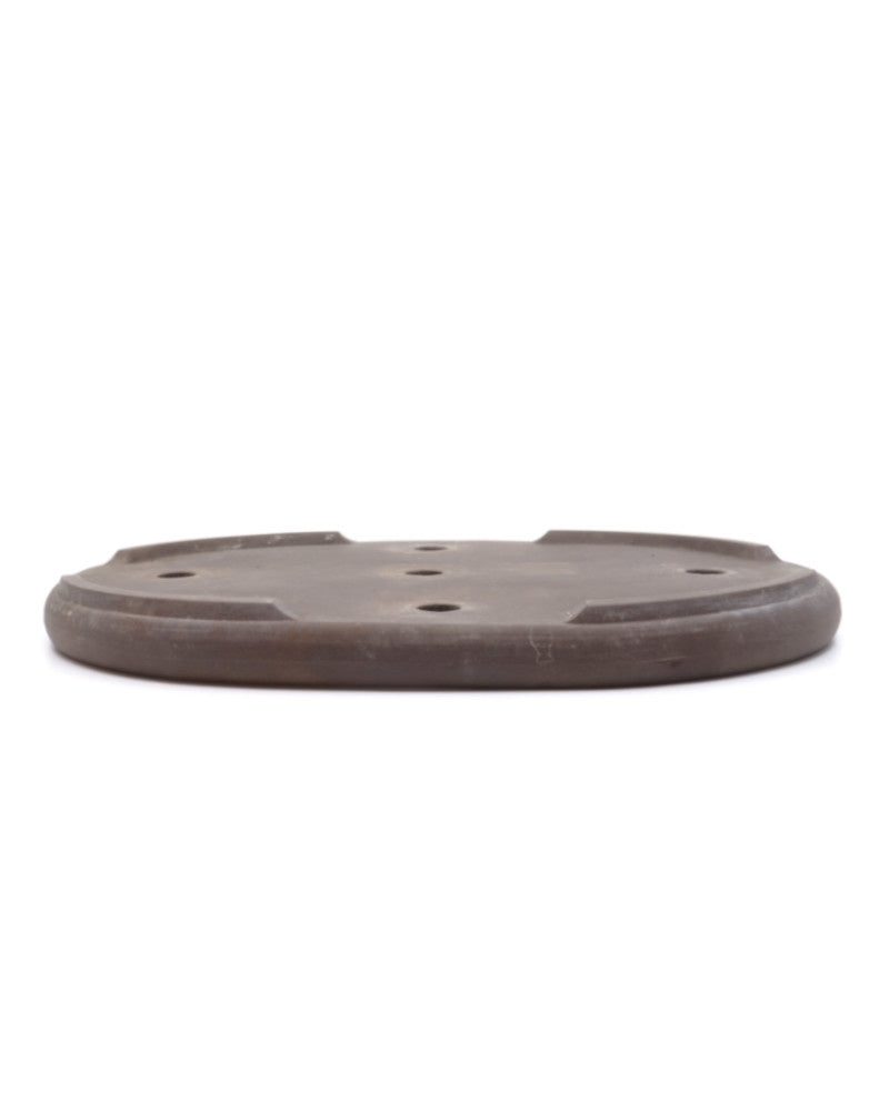 Pot à bonsaï ovale non émaillé 34 cm