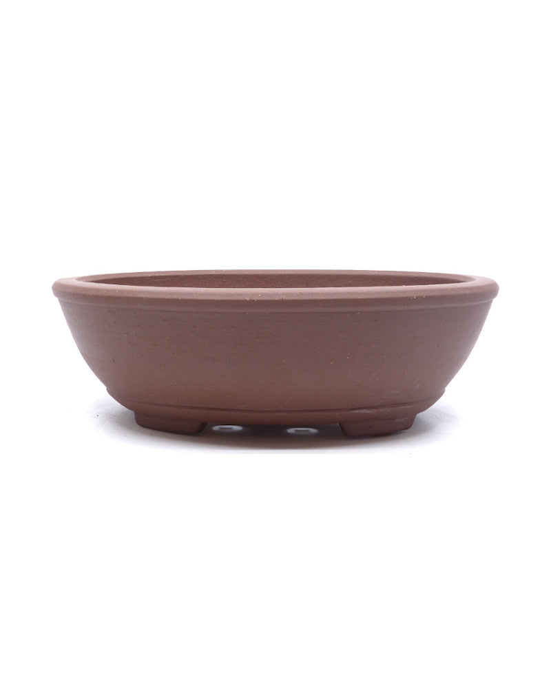 Pot à bonsaï ovale non émaillé 31 cm