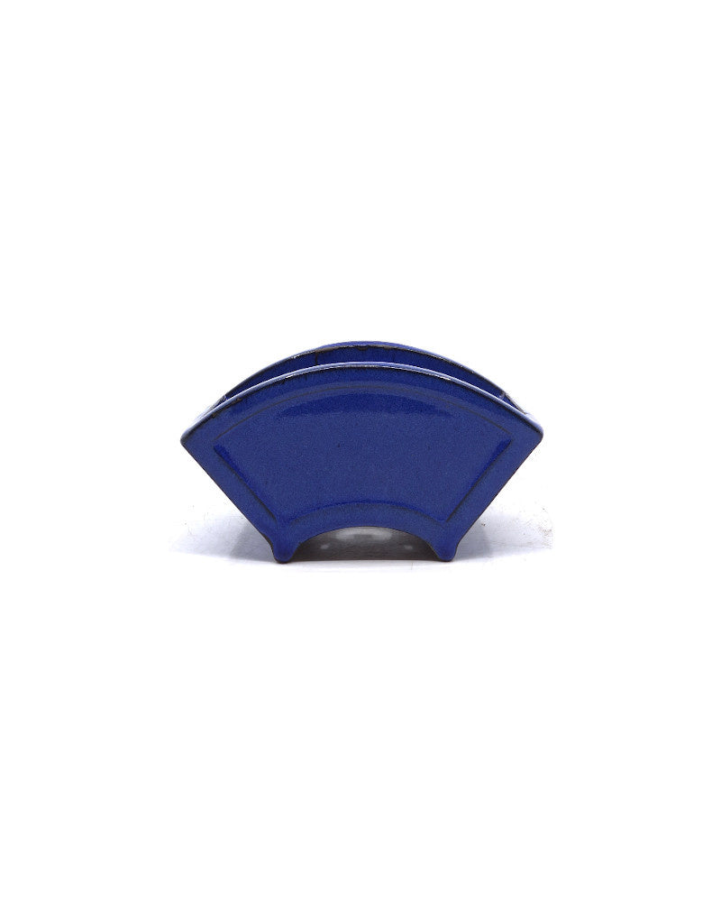 Pot à bonsaï éventail bleu 15 cm