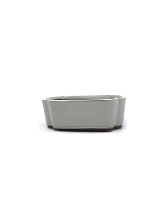 Pot à bonsaï lotus crème 16 cm