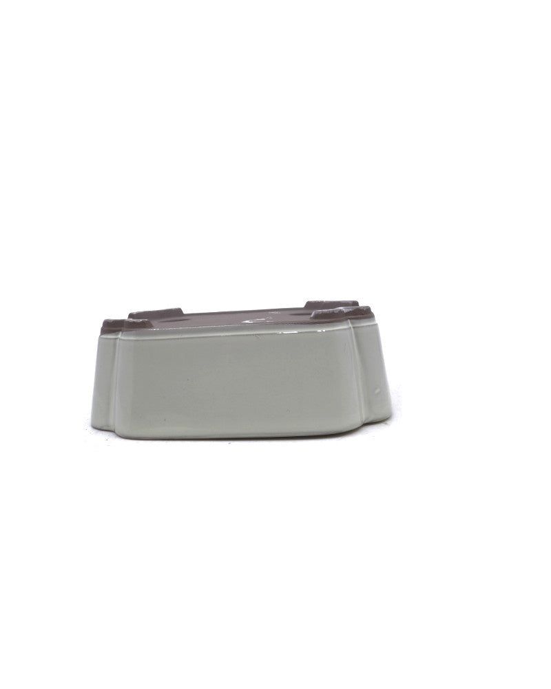 Pot à bonsaï crème lotus 16 cm