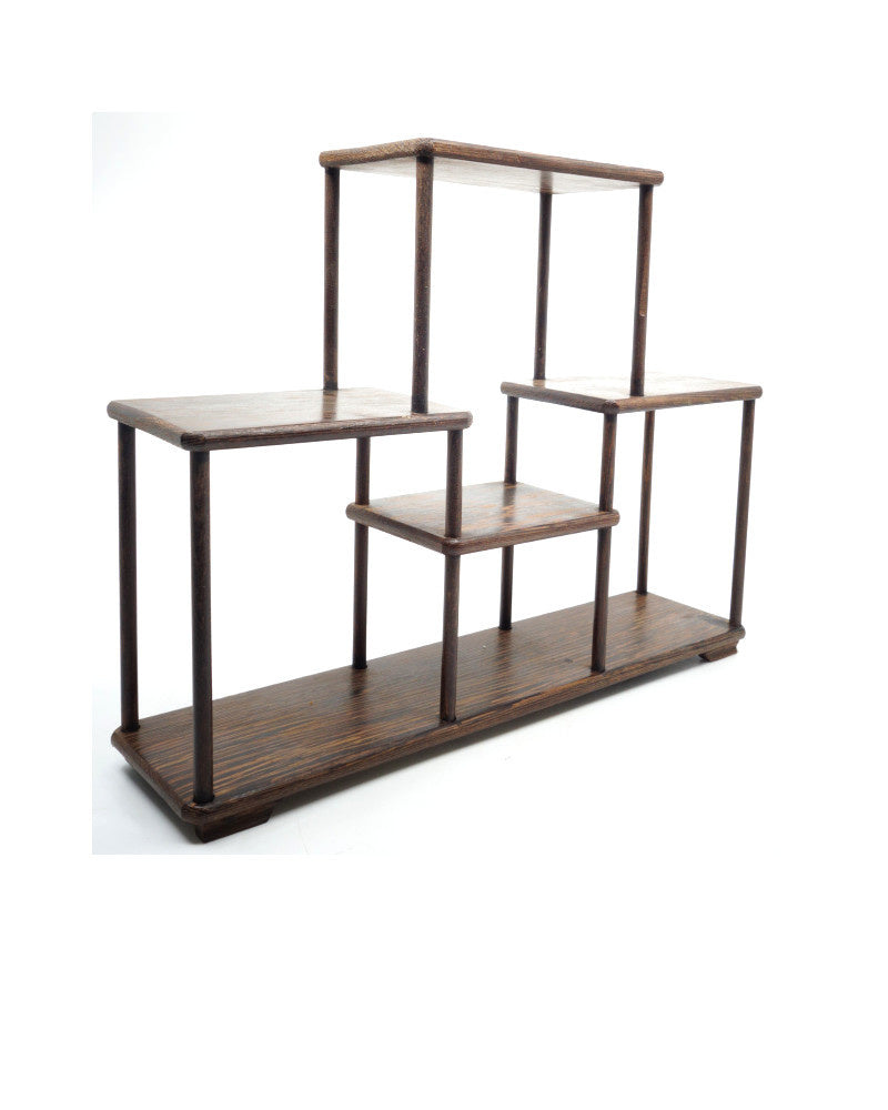 Plateau pour bonsaï Shohin brun 34 cm