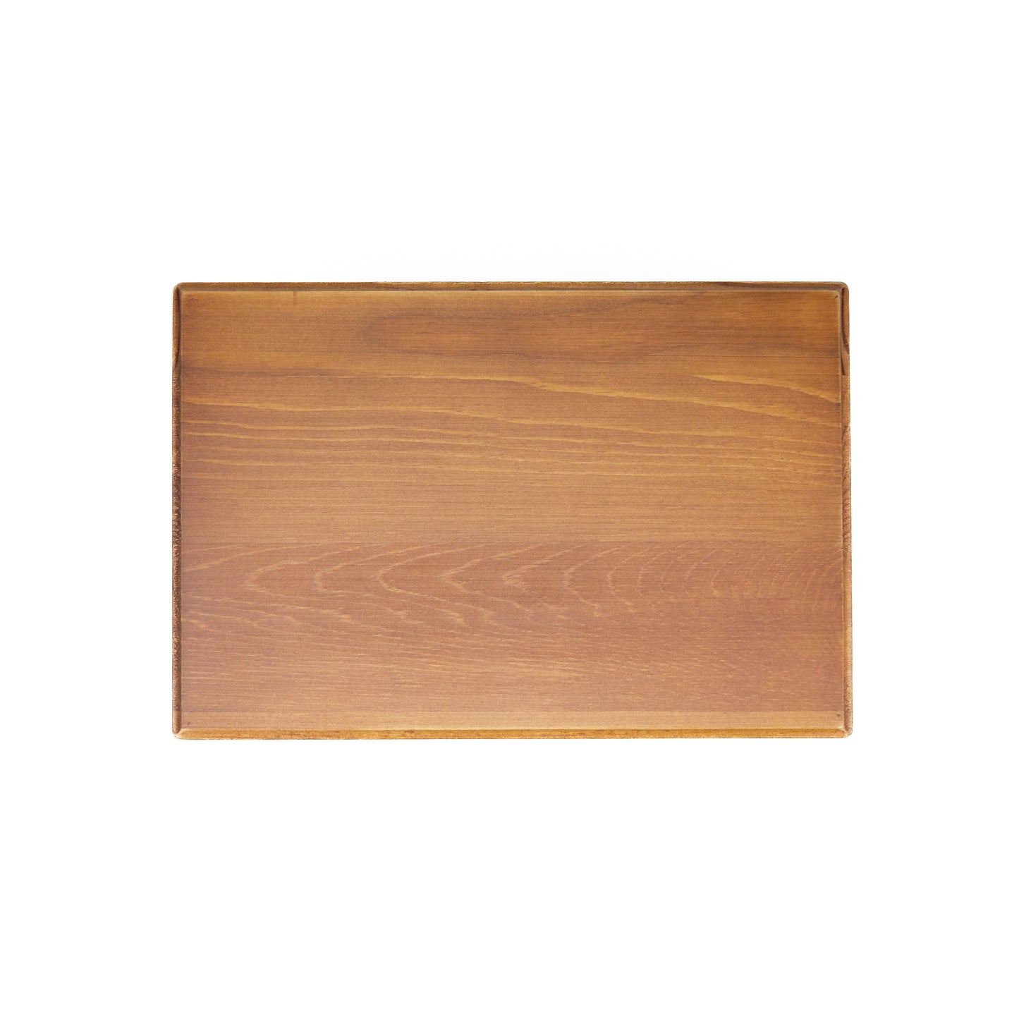 Table de bonsaï marron clair, en bois avec détails en lattes, 25 cm