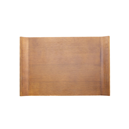 Table à bonsaï marron clair, motif torii 32 cm