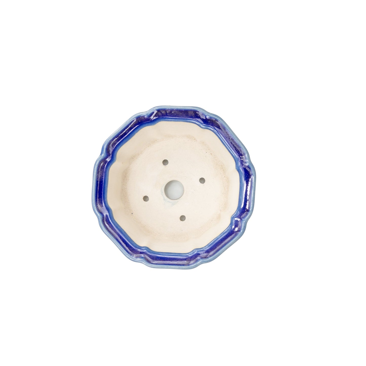 Pot Bonsai Yixing lotus bleu 13 cm