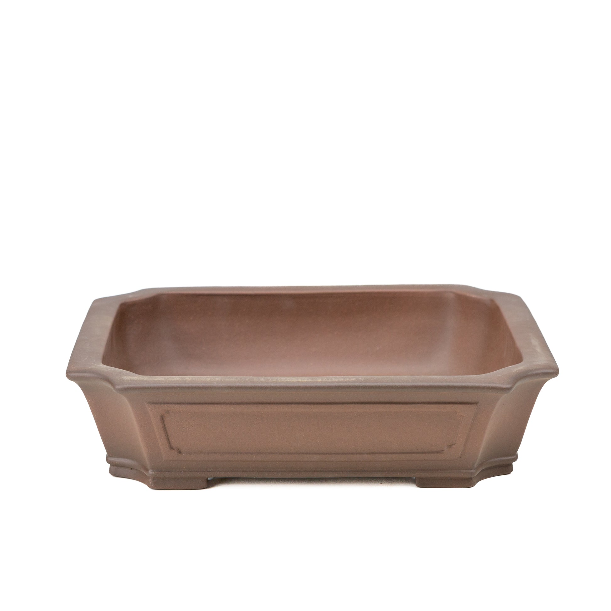 Pot Bonsai Yixing non émaillé rectangulaire 34 cm