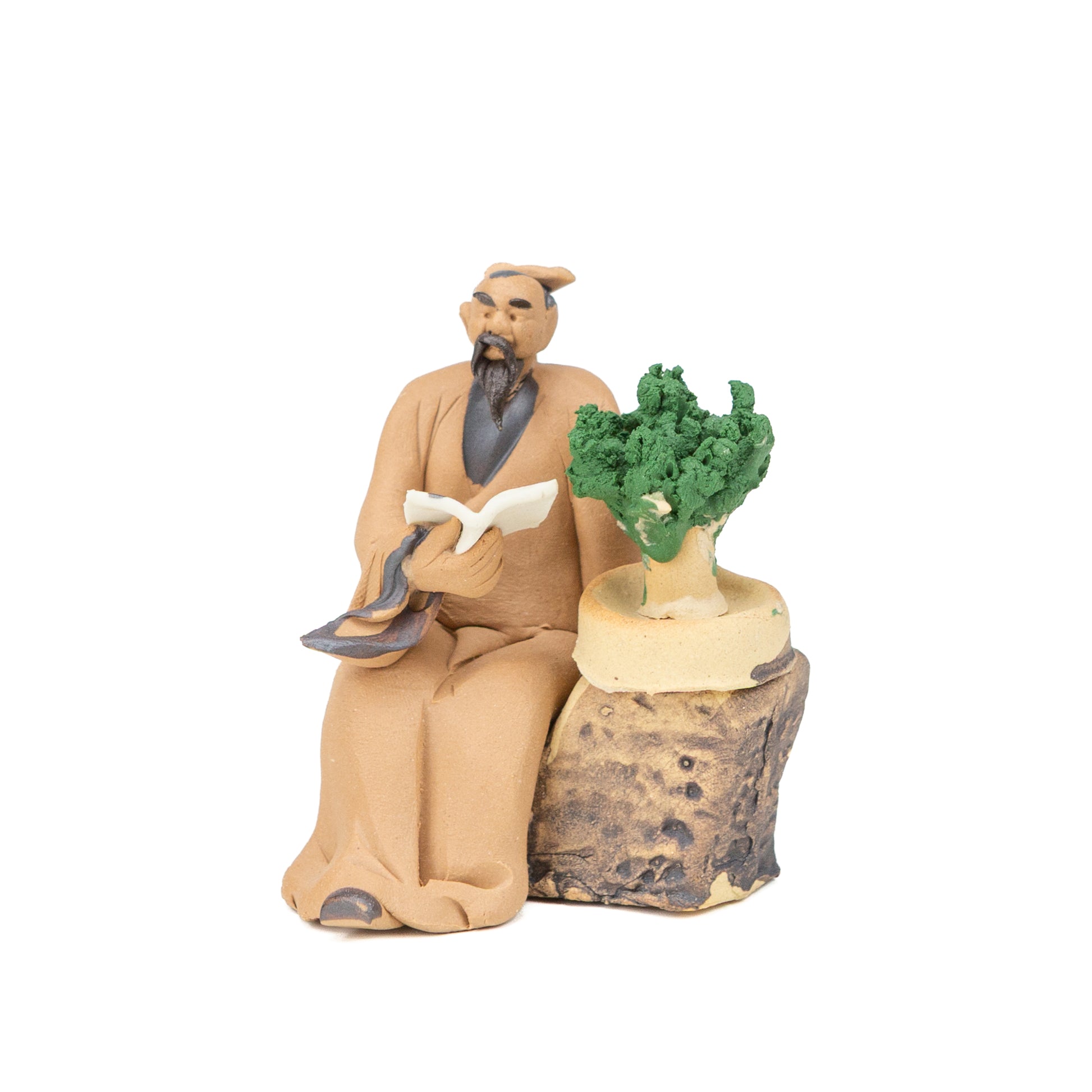 Figurine en céramique Modderman Livre -4