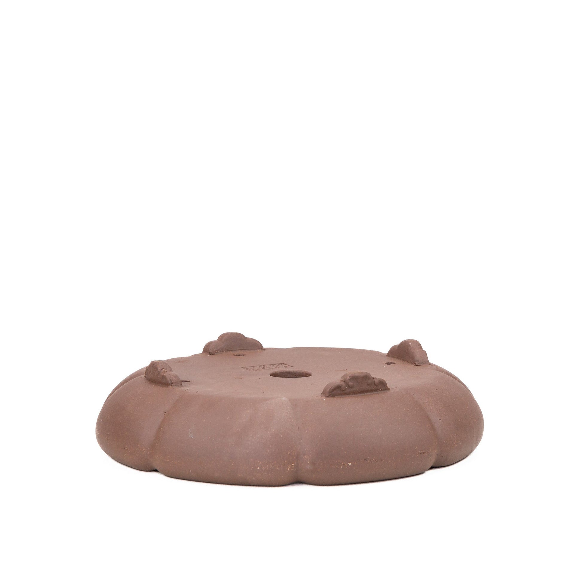 Pot à bonsaï non émaillé chrysanthèmes rond 30 cm