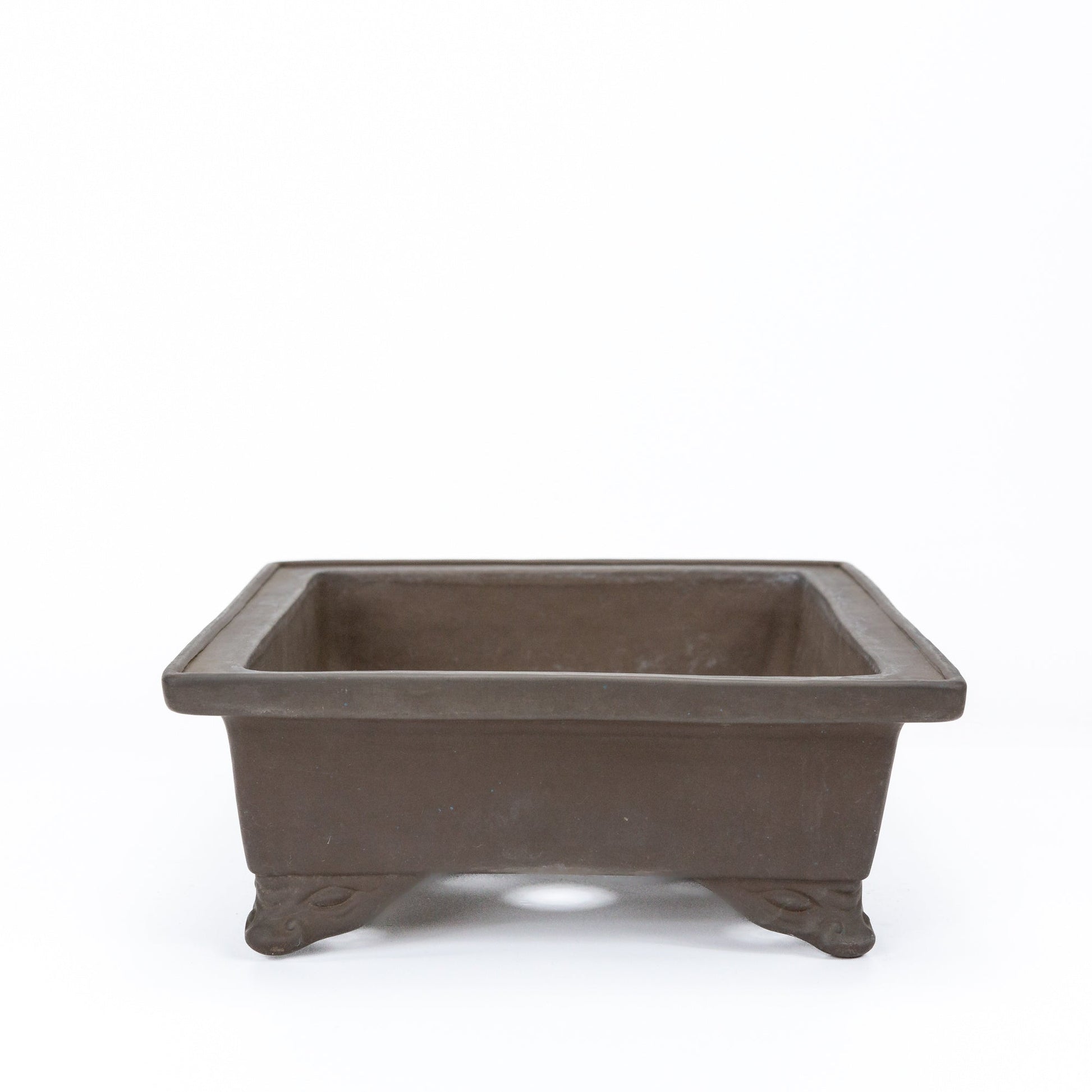 Pot à bonsaï Yamaaki non émaillé, d'occasion, rectangulaire 29,5 cm