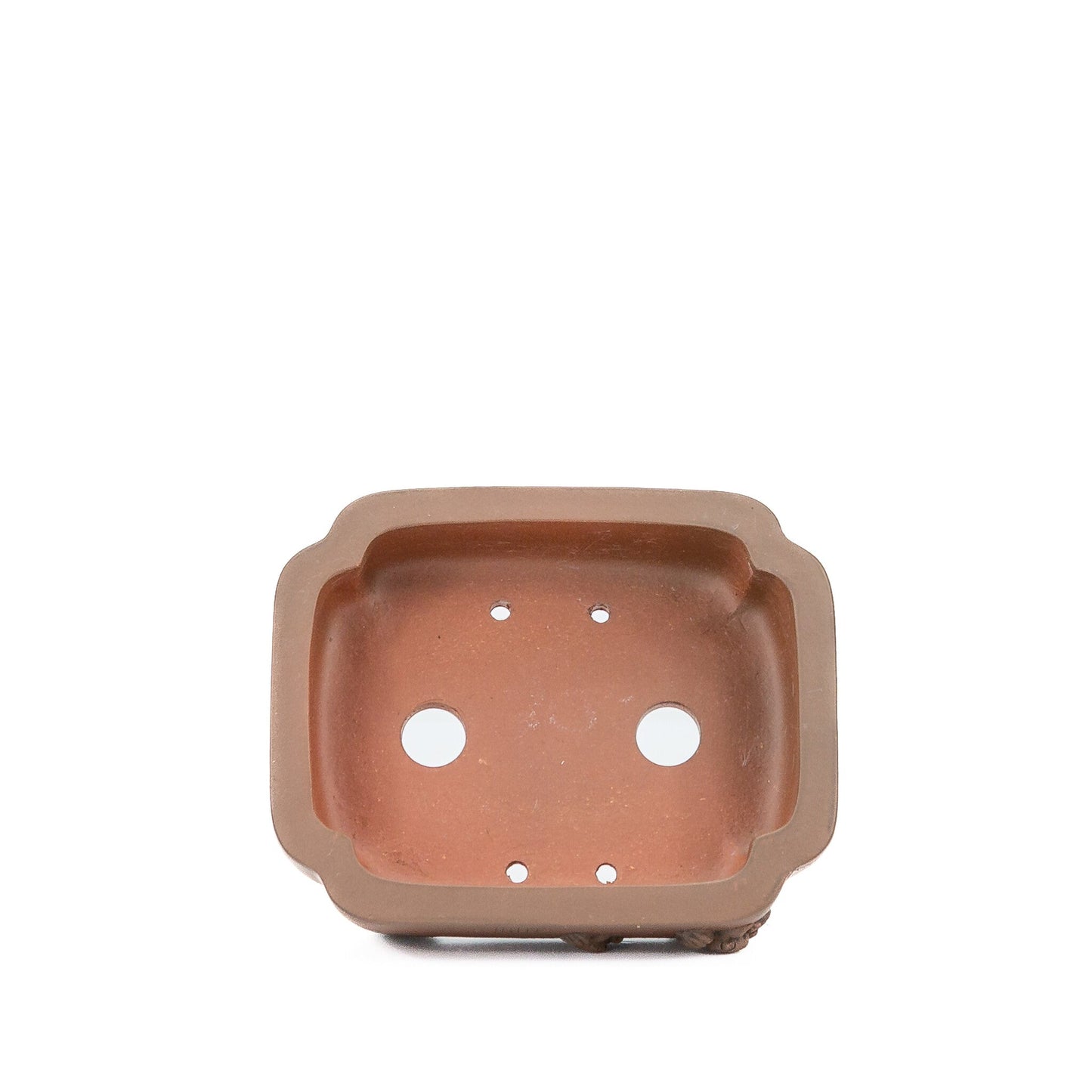 Pot à bonsaï Yixing non émaillé mokko crabe 13 cm