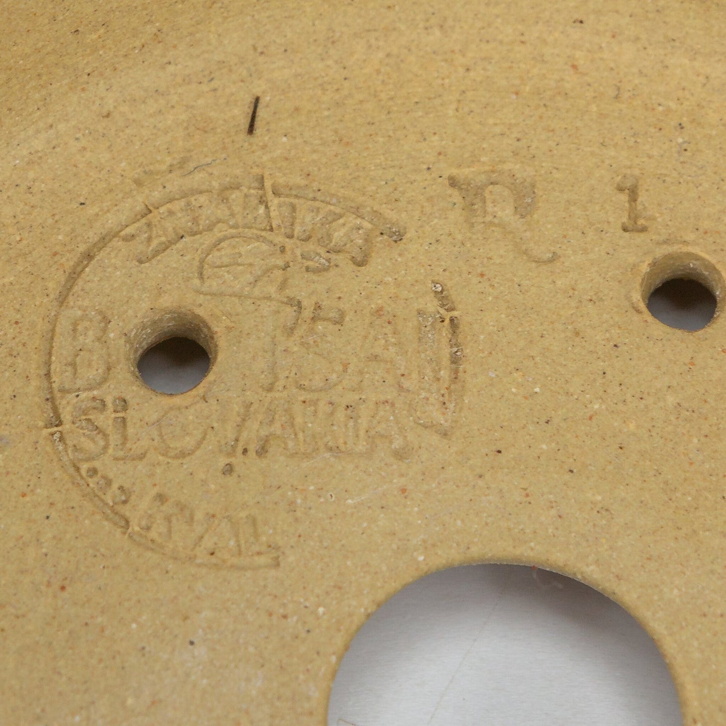 Pot à bonsaï brun mat rond 11,3 cm