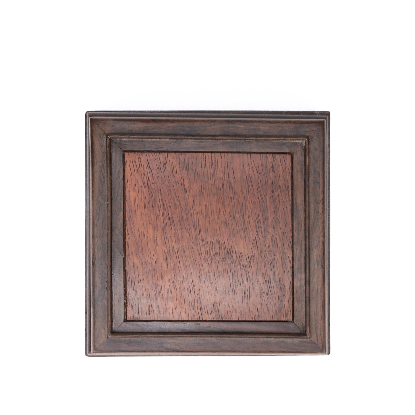 Table à bonsaï Shohin carrée en bois 13,2 cm