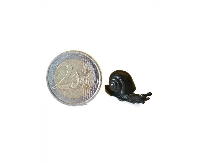 Bonsaï Tenpai / Escargot grand et petit ensemble (bronze)