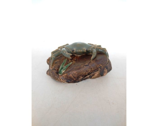 Ornement pour bonsaï / crabe sur pierre