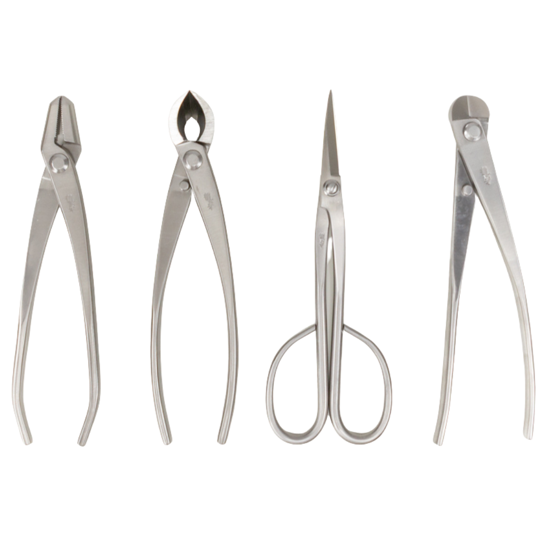 Jeu d'outils 4 pièces en acier inoxydable Ryuga