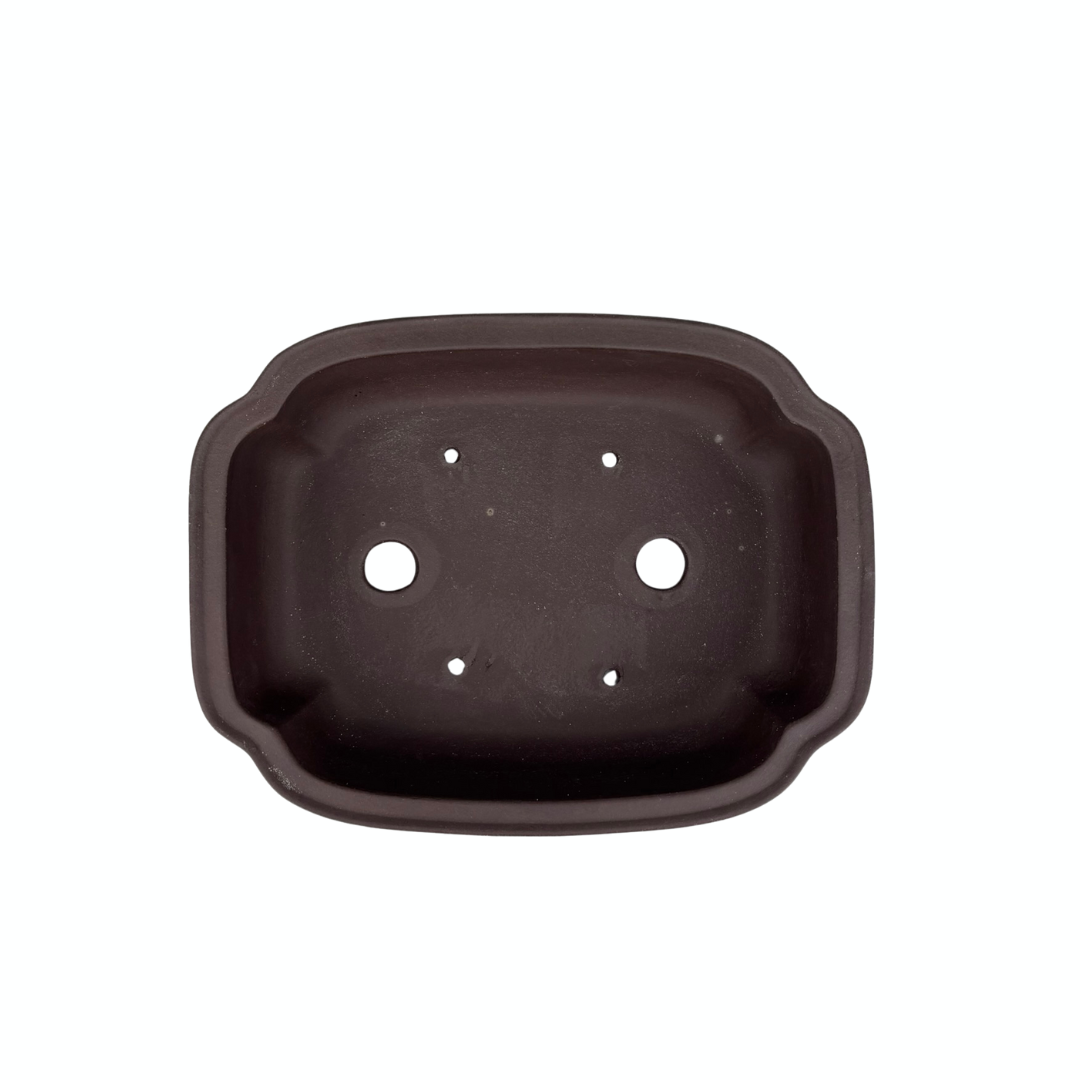 Pot à bonsaï mokko non émaillé 23 cm