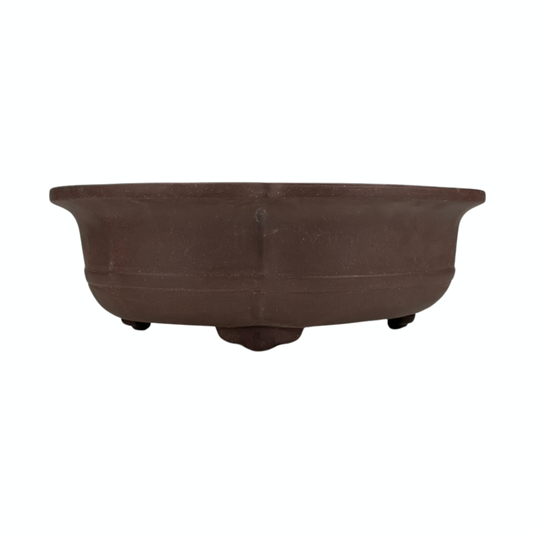 Bonsai pot ongeglazuurd mokko 41cm