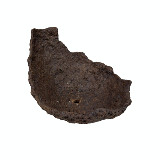 Pot à bonsaï en forme de lune, pot en terre cuite, 34 cm