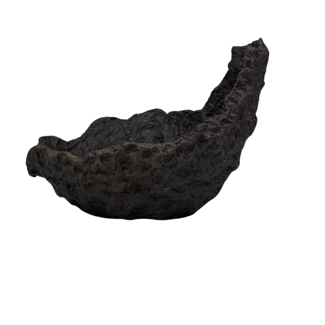 Pot à bonsaï en forme de lune, pot en terre cuite 28 cm