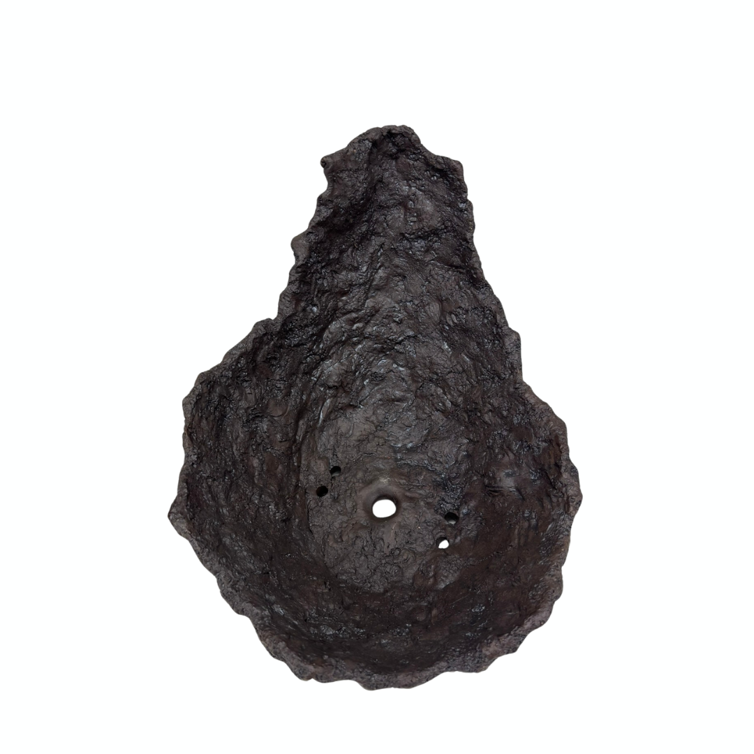 Pot à bonsaï en forme de lune, pot en terre cuite 28 cm