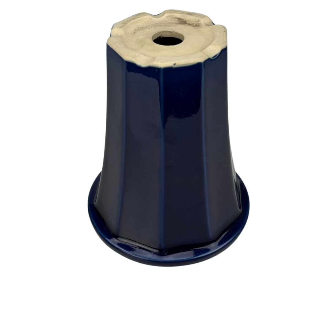 Pot à bonsaï cascade bleu foncé 16 cm