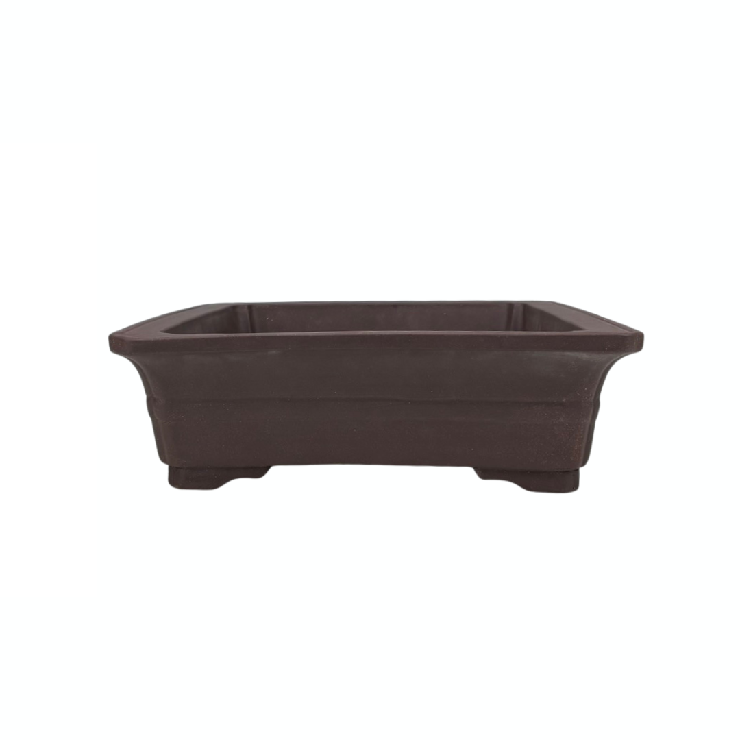 Pot à bonsaï - rectangulaire, non émaillé (35 cm de large)