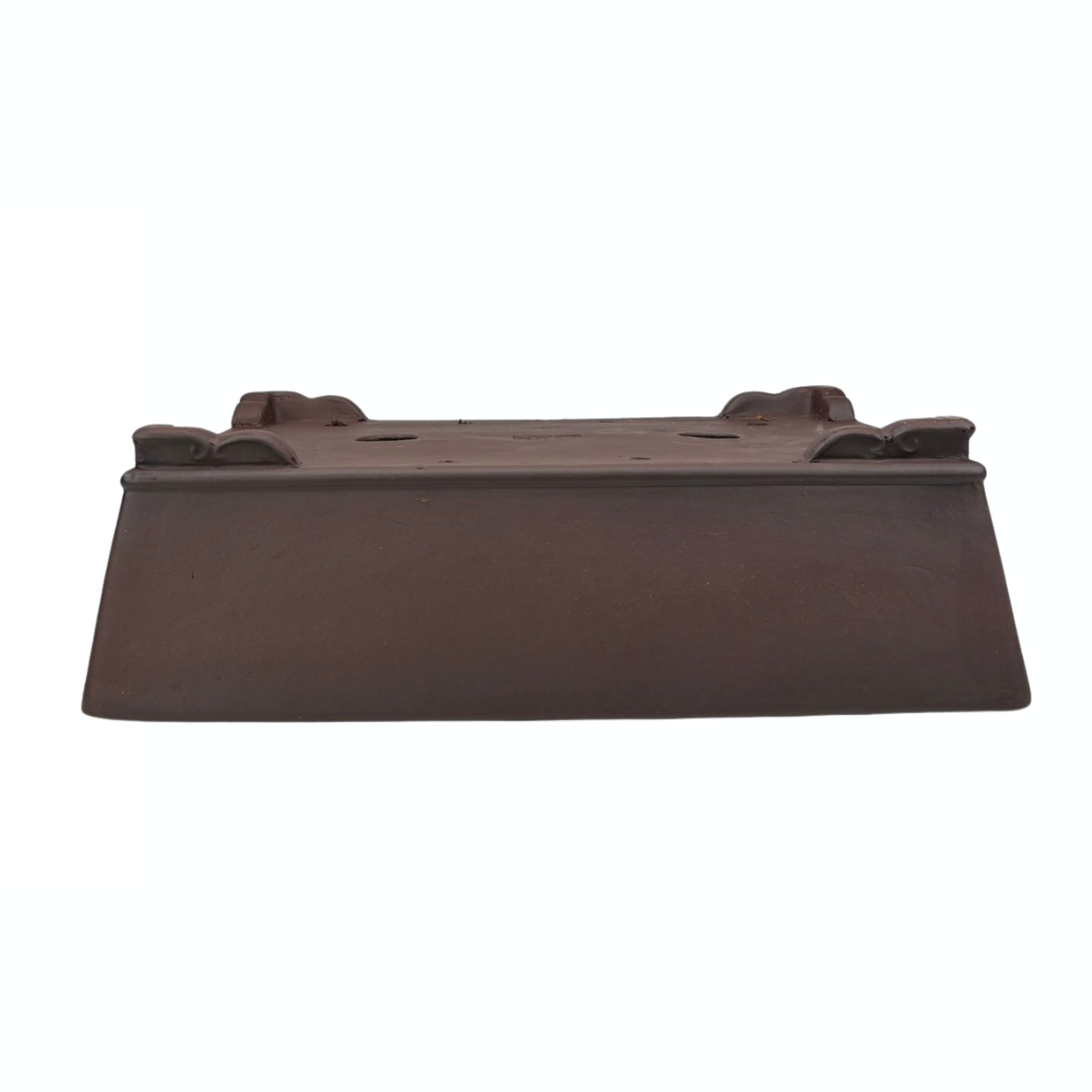 Bonsai pot - rechthoekig, ongeglazuurd (43cm breed)