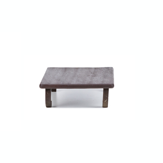Table de bonsaï marron foncé 18 cm