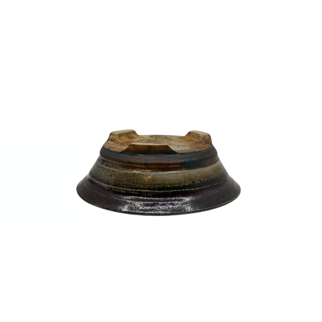 Pot à bonsaï sang de bœuf René Lecocq 14cm