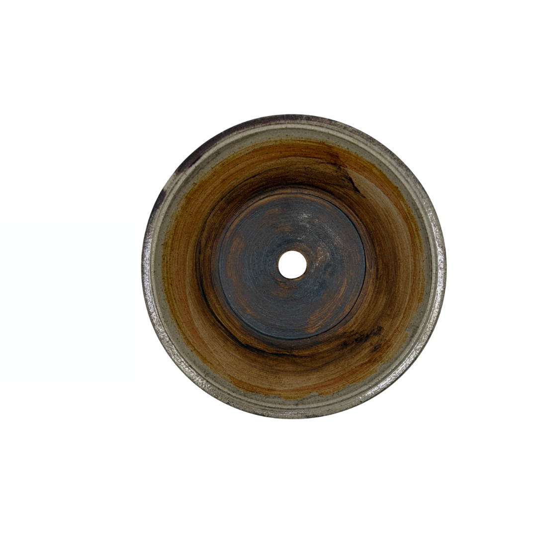 Pot à bonsaï sang de bœuf René Lecocq 14cm