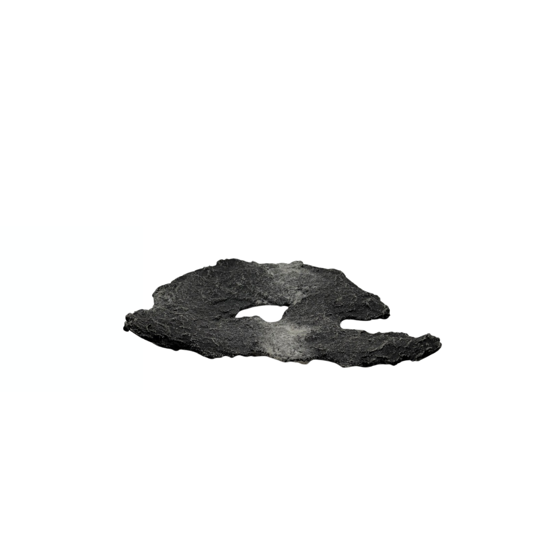 Bonsai slab grijs met licht grijs accenten 17cm