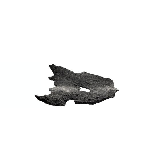 Bonsaï en dalle gris avec des accents gris clair 17cm