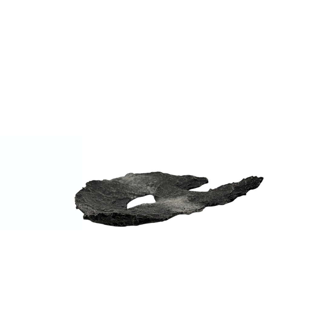 Bonsai slab grijs met licht grijs accenten 17cm