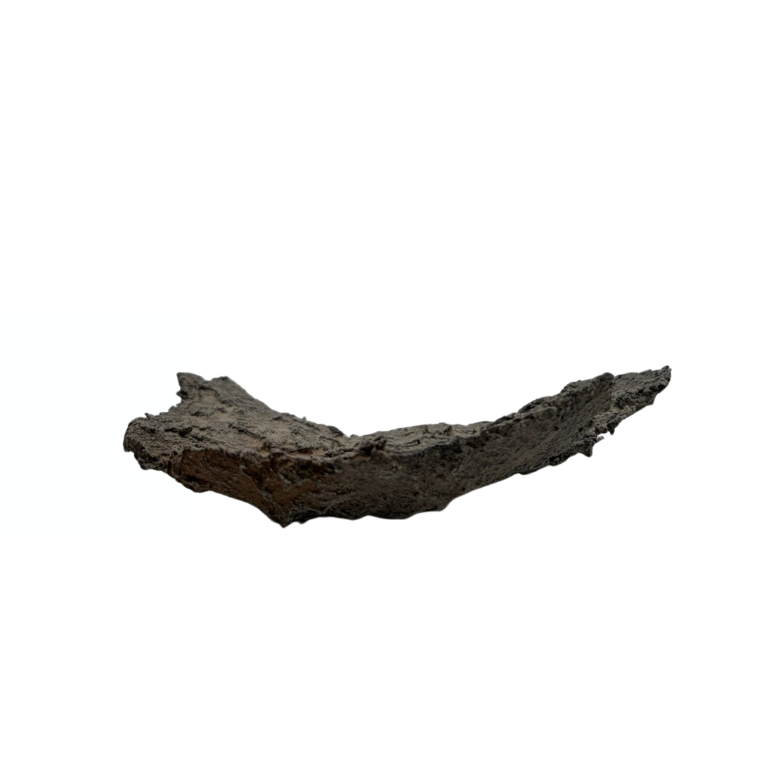 Bonsai slab grijs met beige accenten 23cm