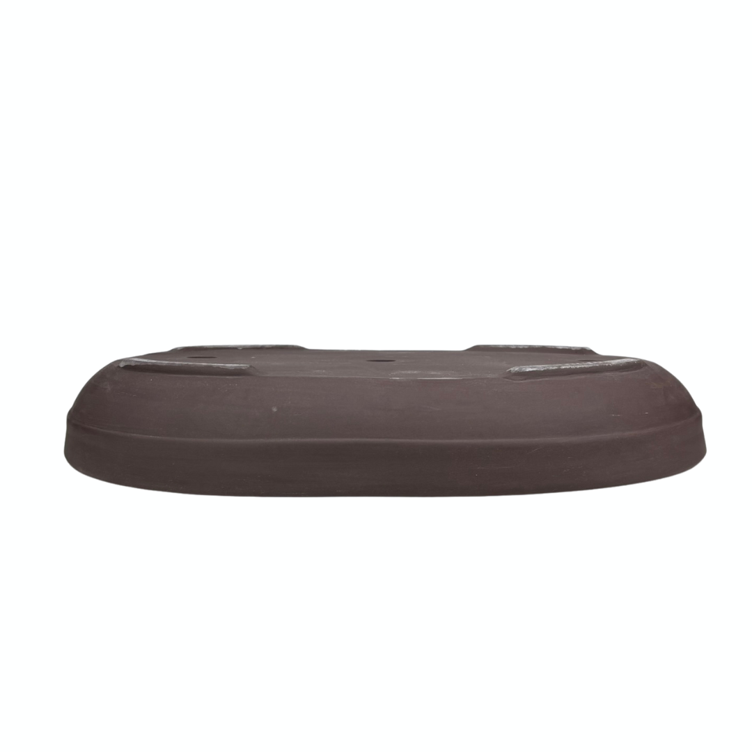 Pot à bonsaï ovale non émaillé 47 cm
