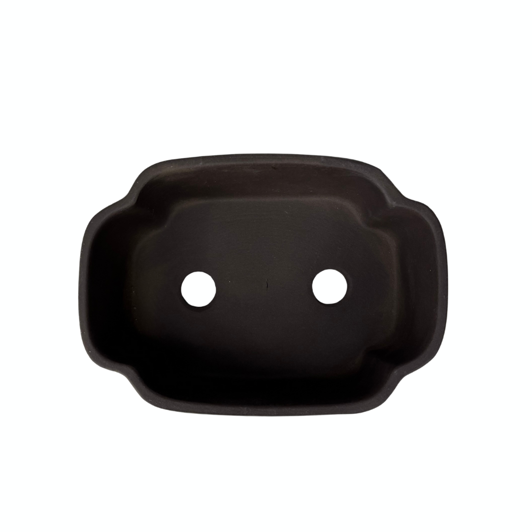Pot à bonsaï mokko non émaillé 21 cm
