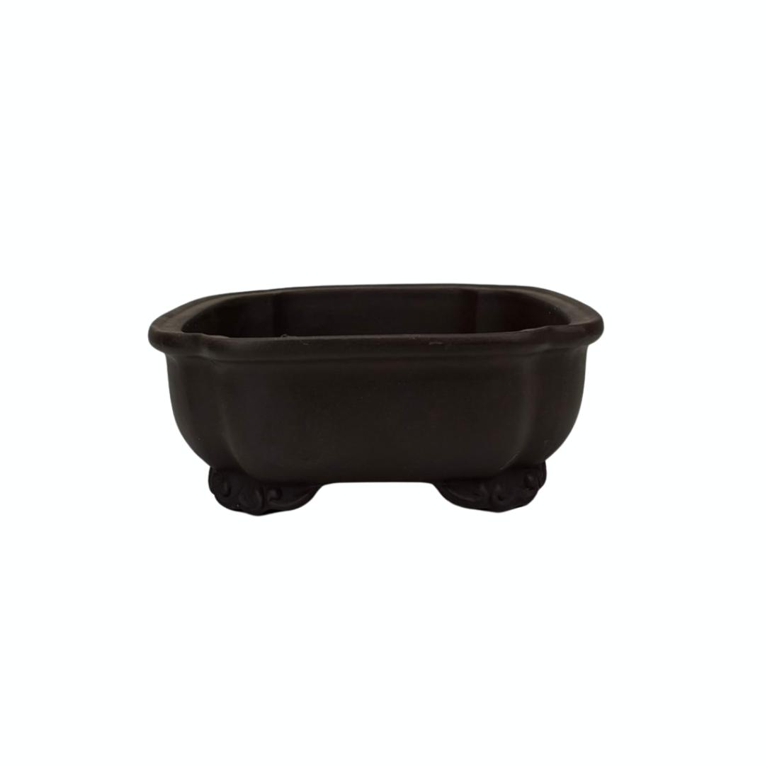 Pot à bonsaï mokko non émaillé 23 cm