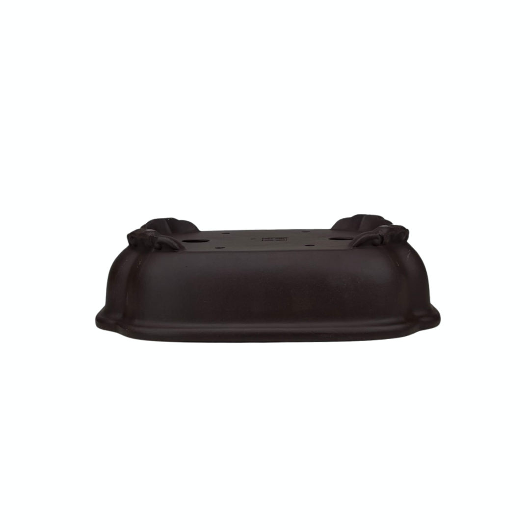 Pot à bonsaï mokko non émaillé 23 cm