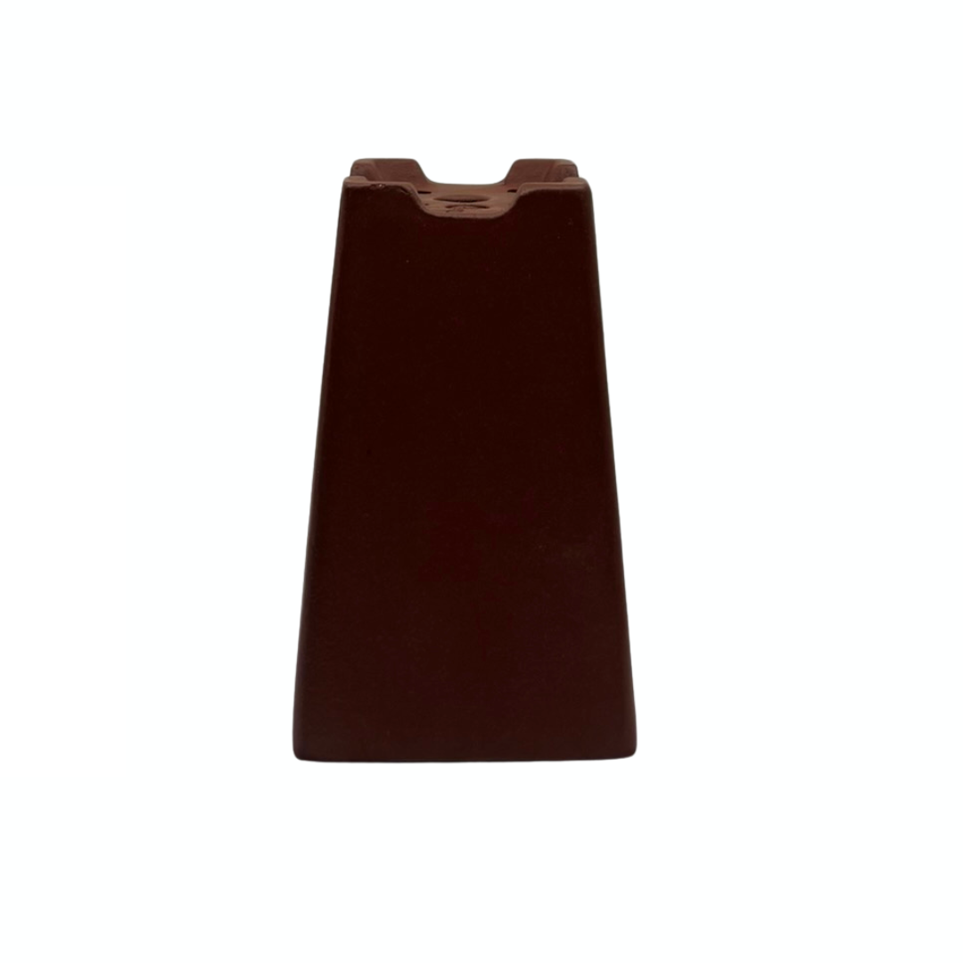 Pot à bonsaï - carré, cascade, non émaillé (8 cm de large)